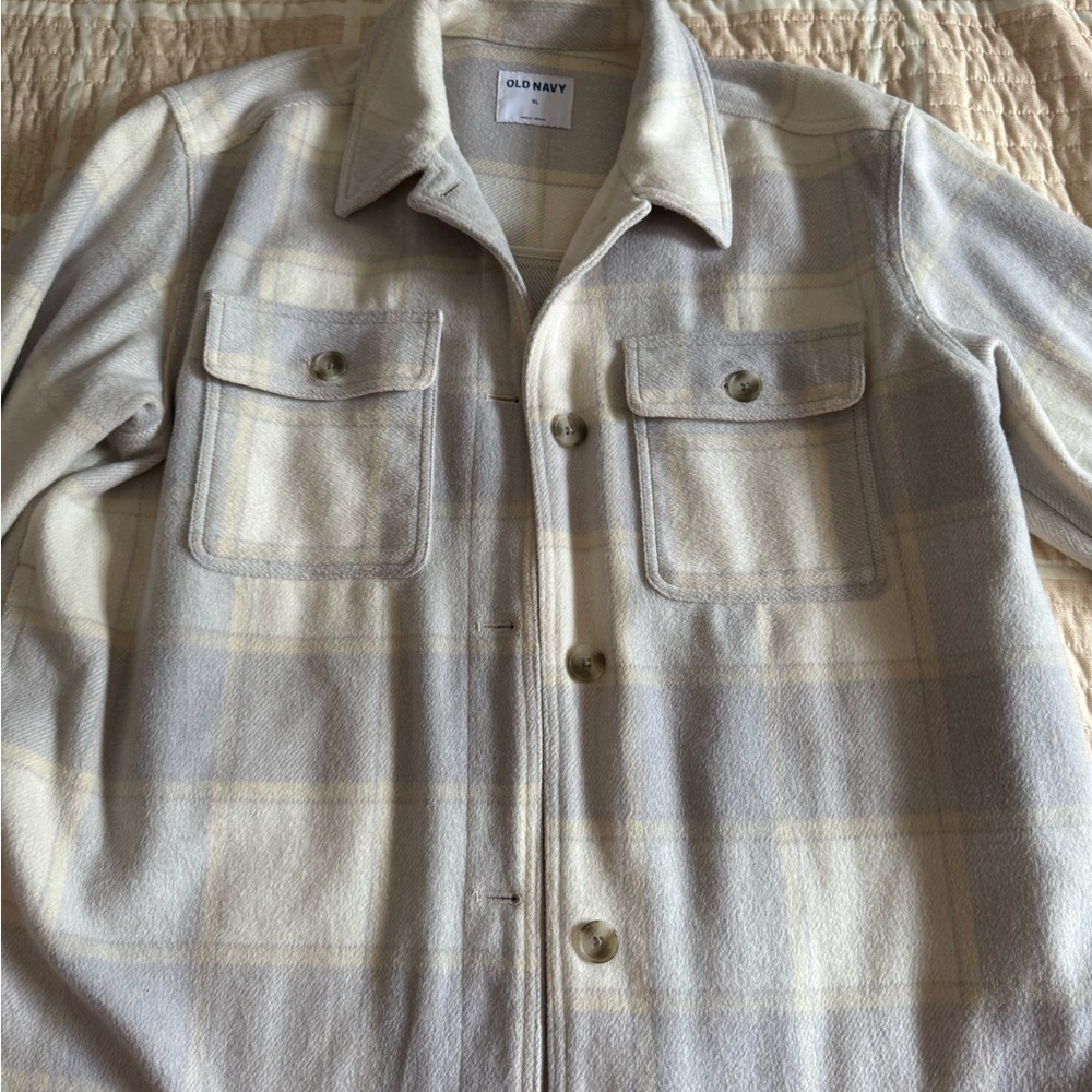 Old Navy Beige Textured Jacket